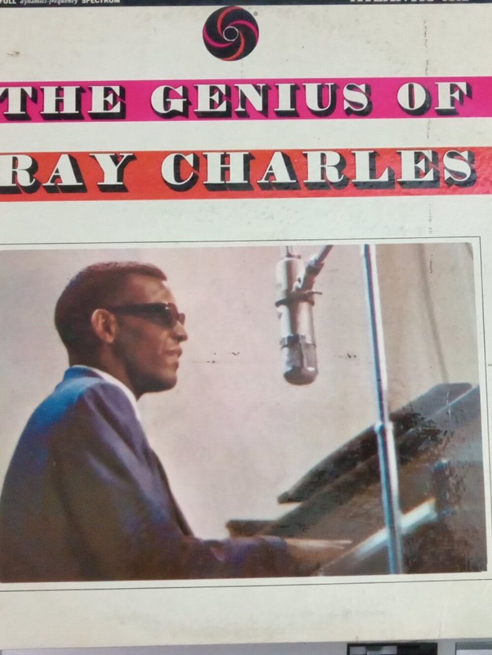 The Genius of Ray Charles Vinyl Record Album Atlantic Full Spectrum